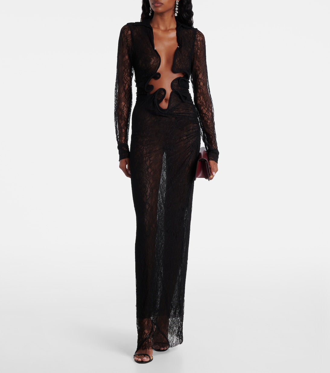 Christopher Esber - Venus sheer lace gown