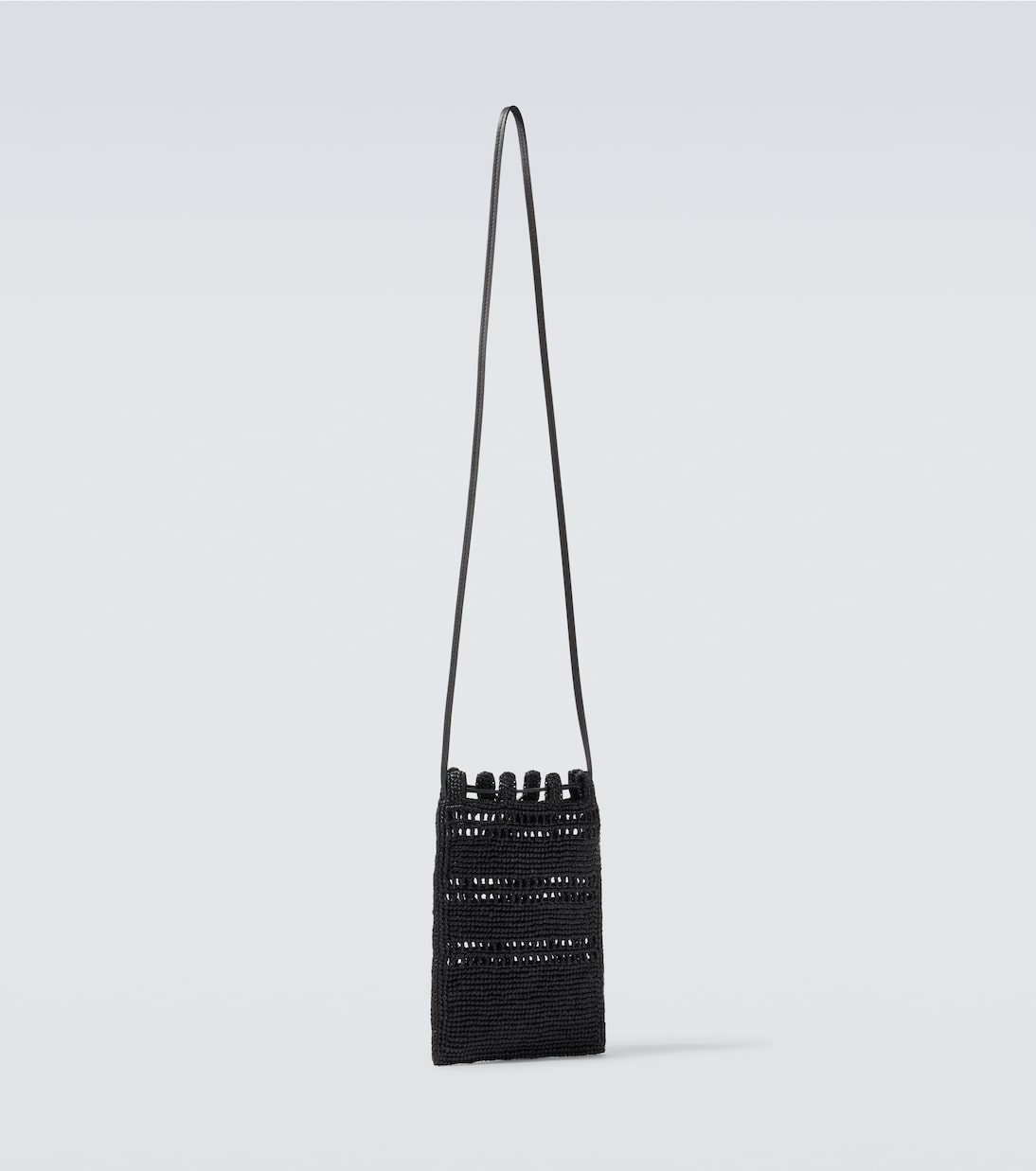 Loewe - Paula's Ibiza logo raffia crossbody bag