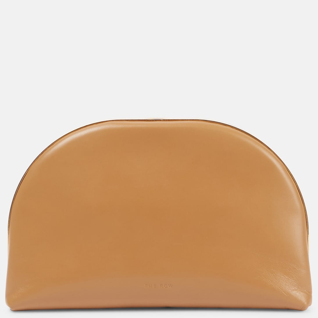 The Row - Sylvia leather clutch