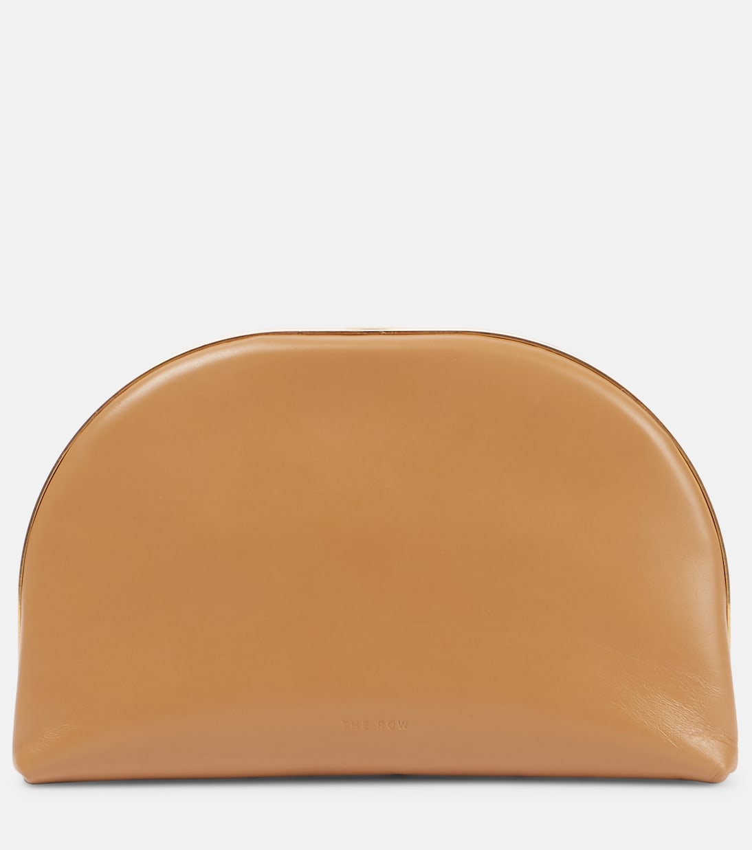 The Row - Sylvia leather clutch