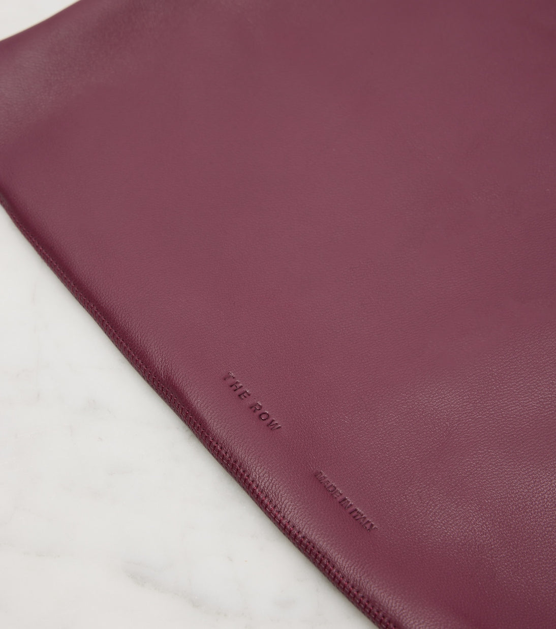 The Row - Bindle Small leather top-handle bag