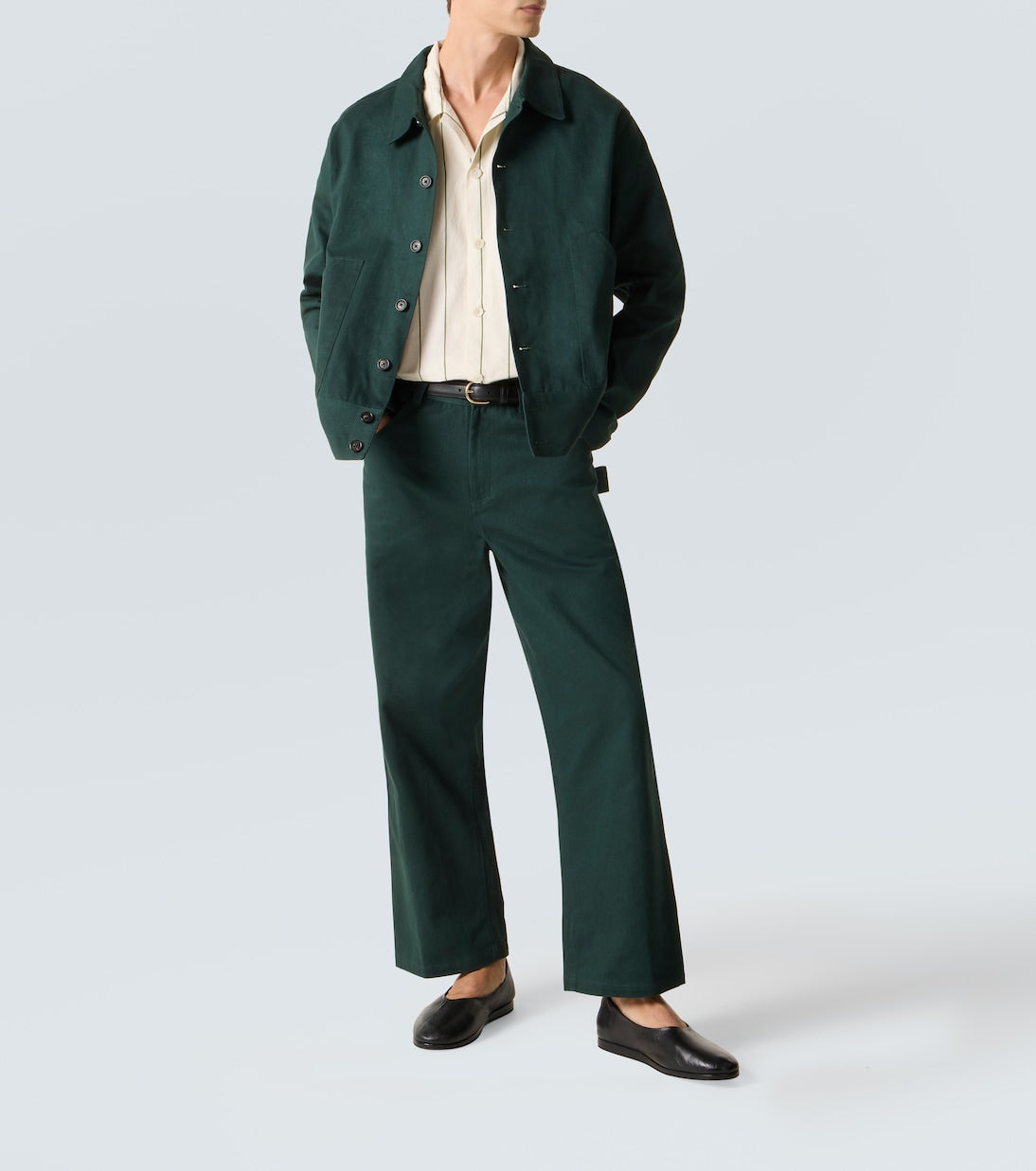Bode - Knolly Brook cotton twill jacket