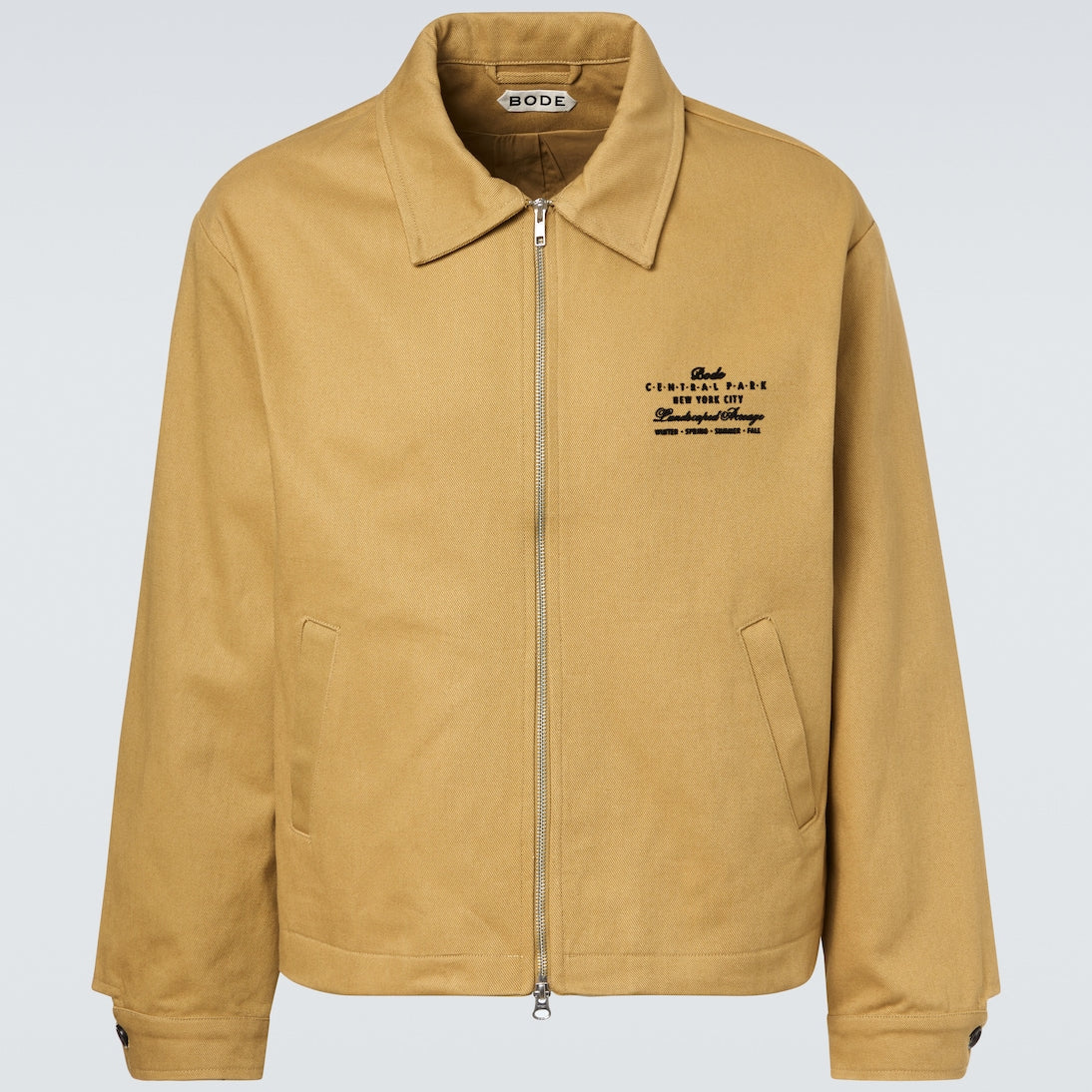 Bode - Central Park cotton blouson jacket