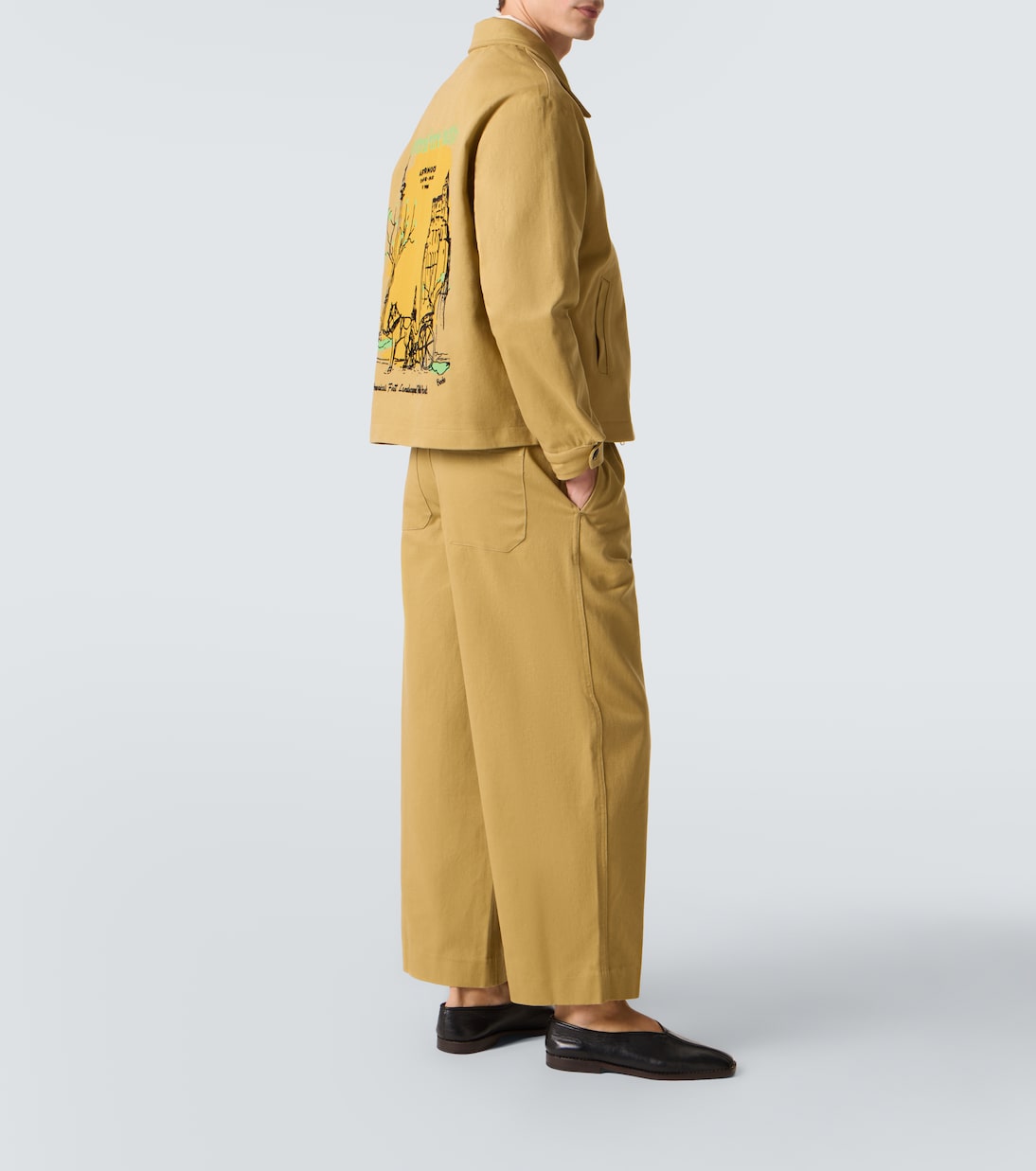 Bode - Central Park cotton blouson jacket