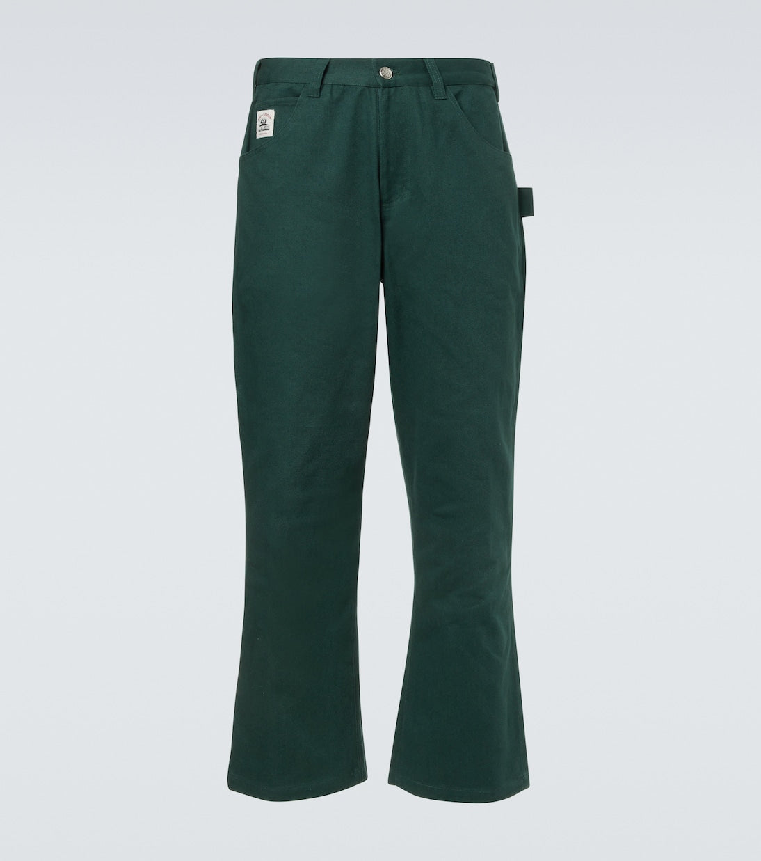 Bode - Knolly Brook cotton twill straight pants