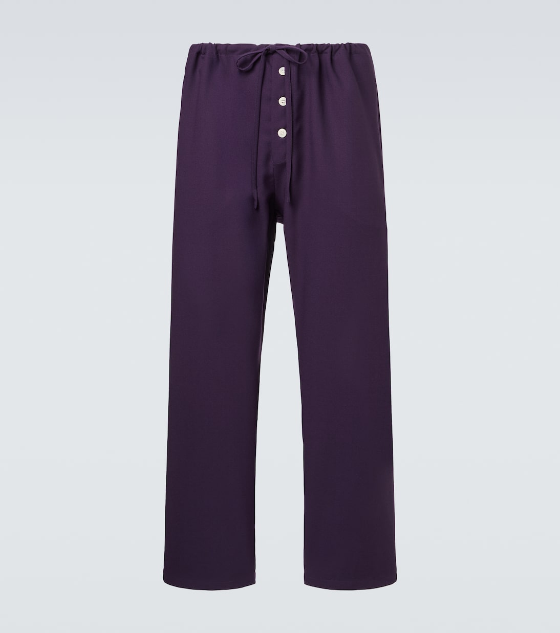 Bode - Astor wool wide-leg pants