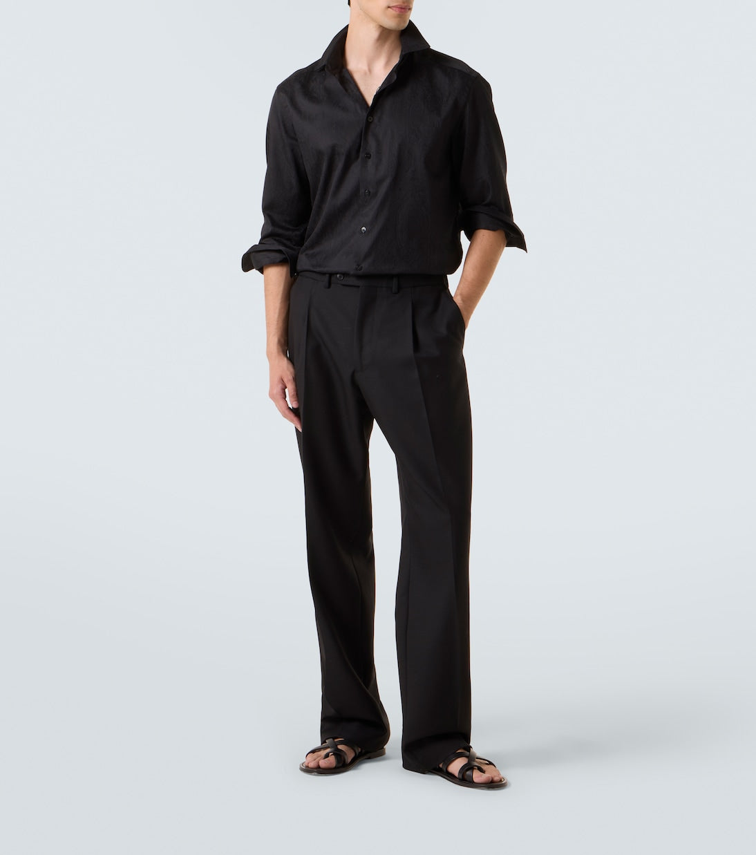 Etro - Paisley cotton jacquard shirt