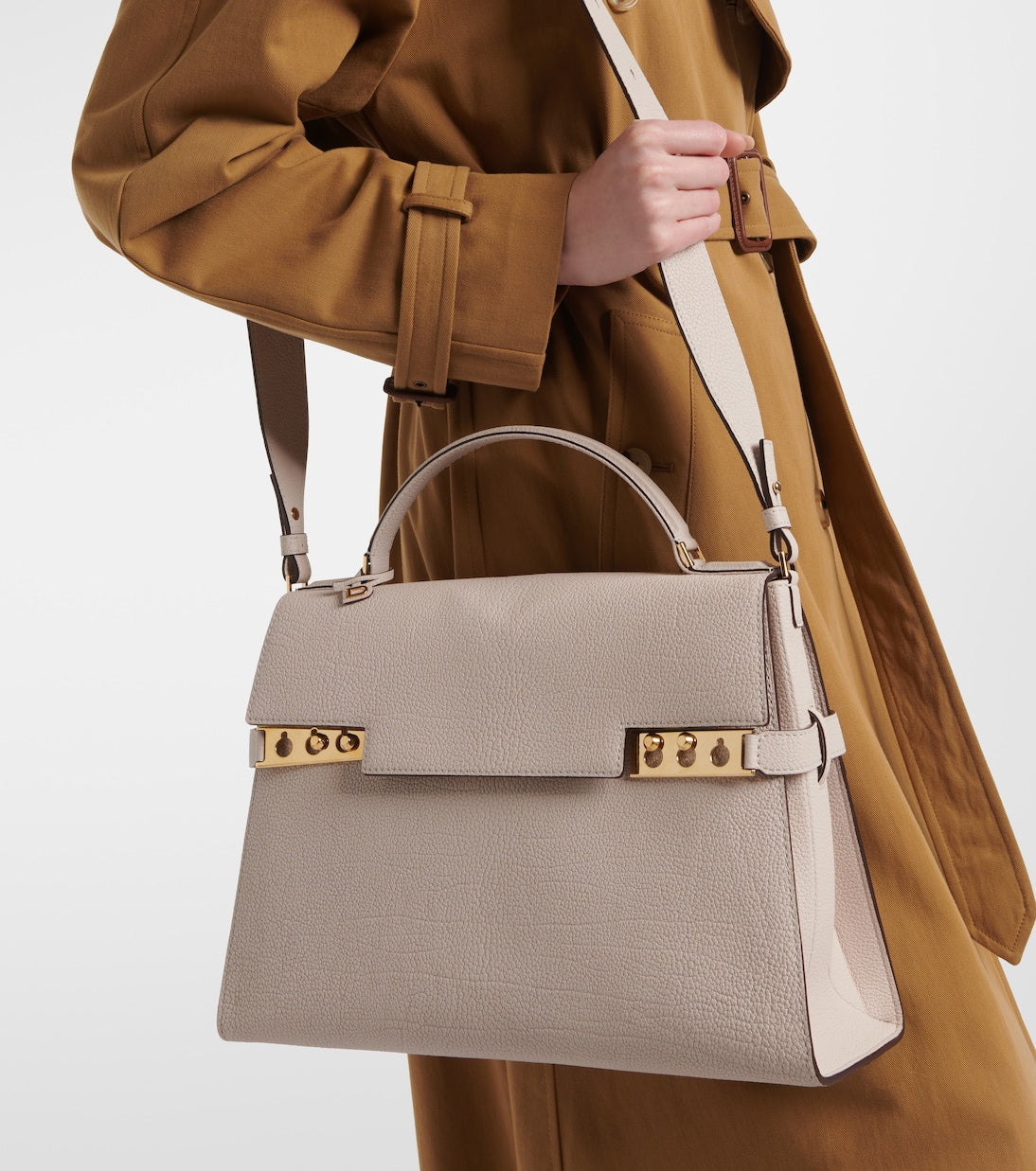 Delvaux - Tempête Large Derby leather tote bag