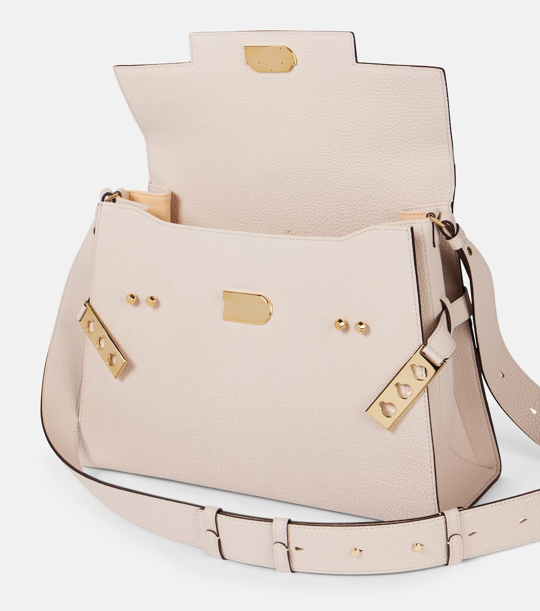 Delvaux - Tempête Large Derby leather tote bag