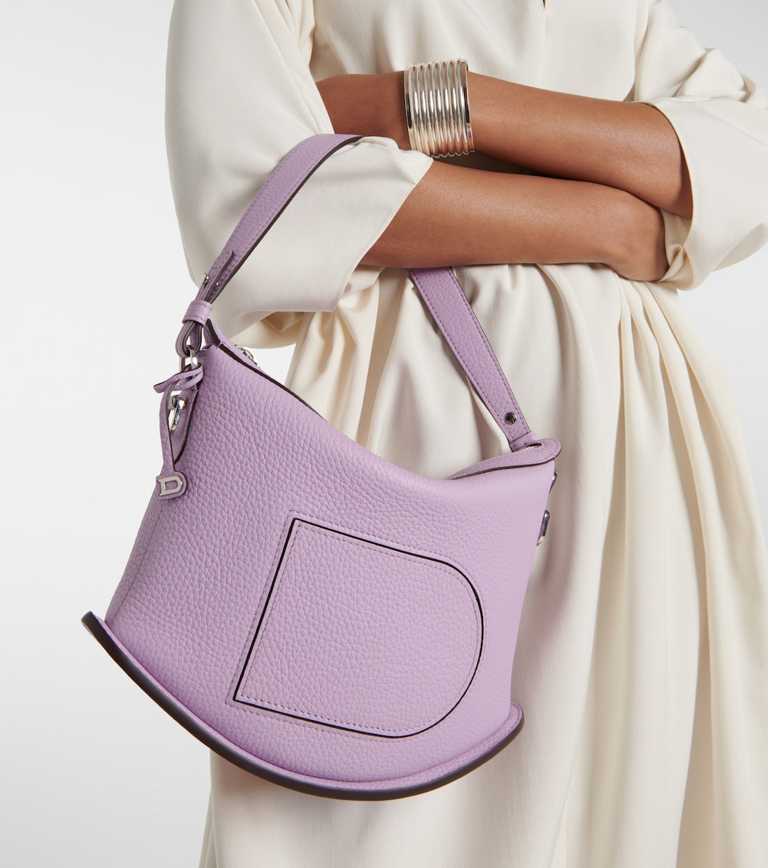 Delvaux - Pin Swing Taurillon Soft leather shoulder bag