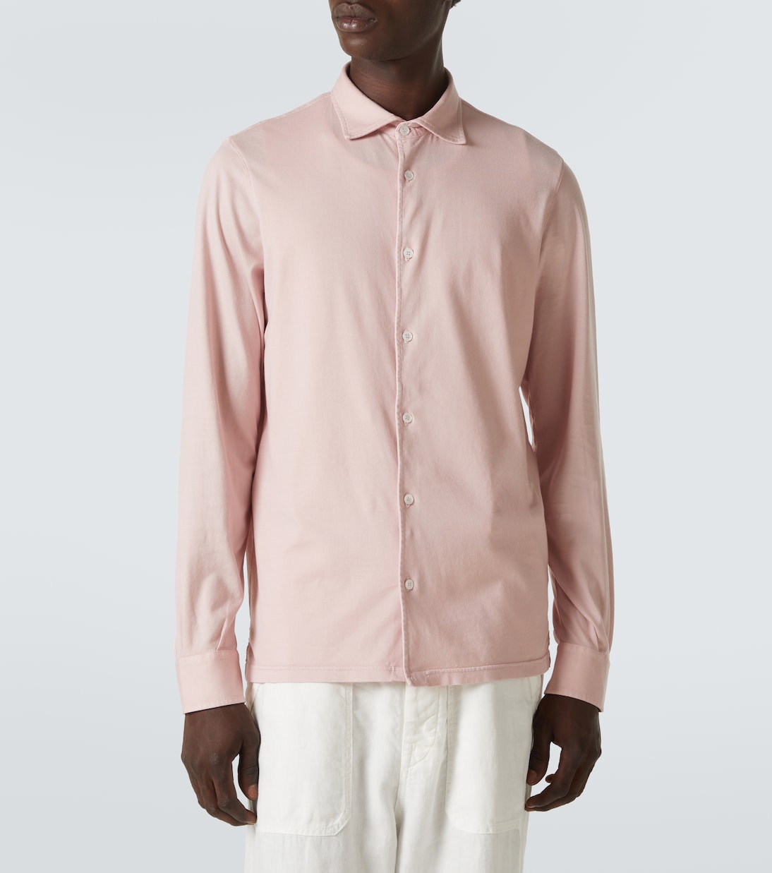 Fedeli - Jason cotton jersey shirt