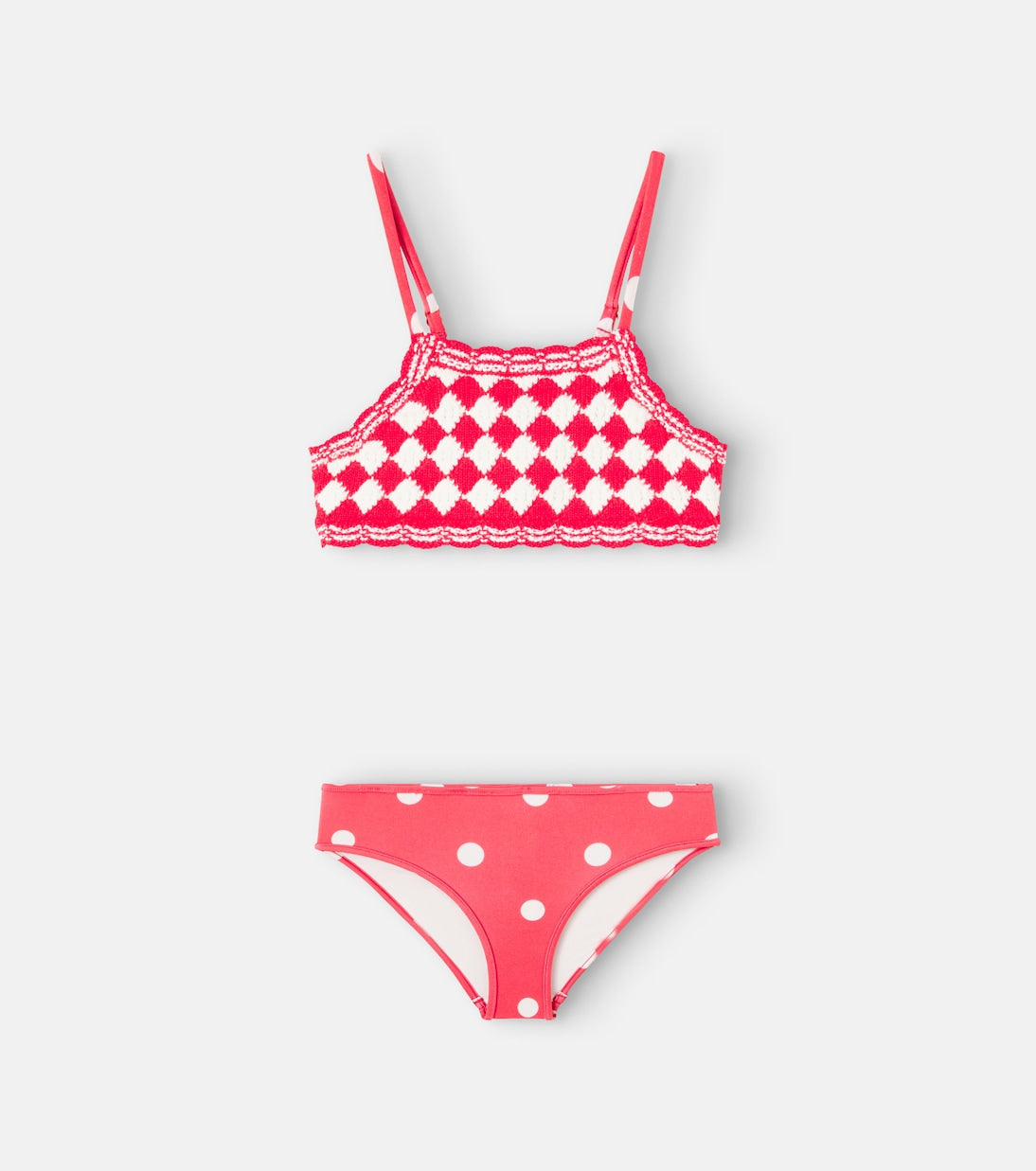 Zimmermann Kids - Scarborough knitted bikini
