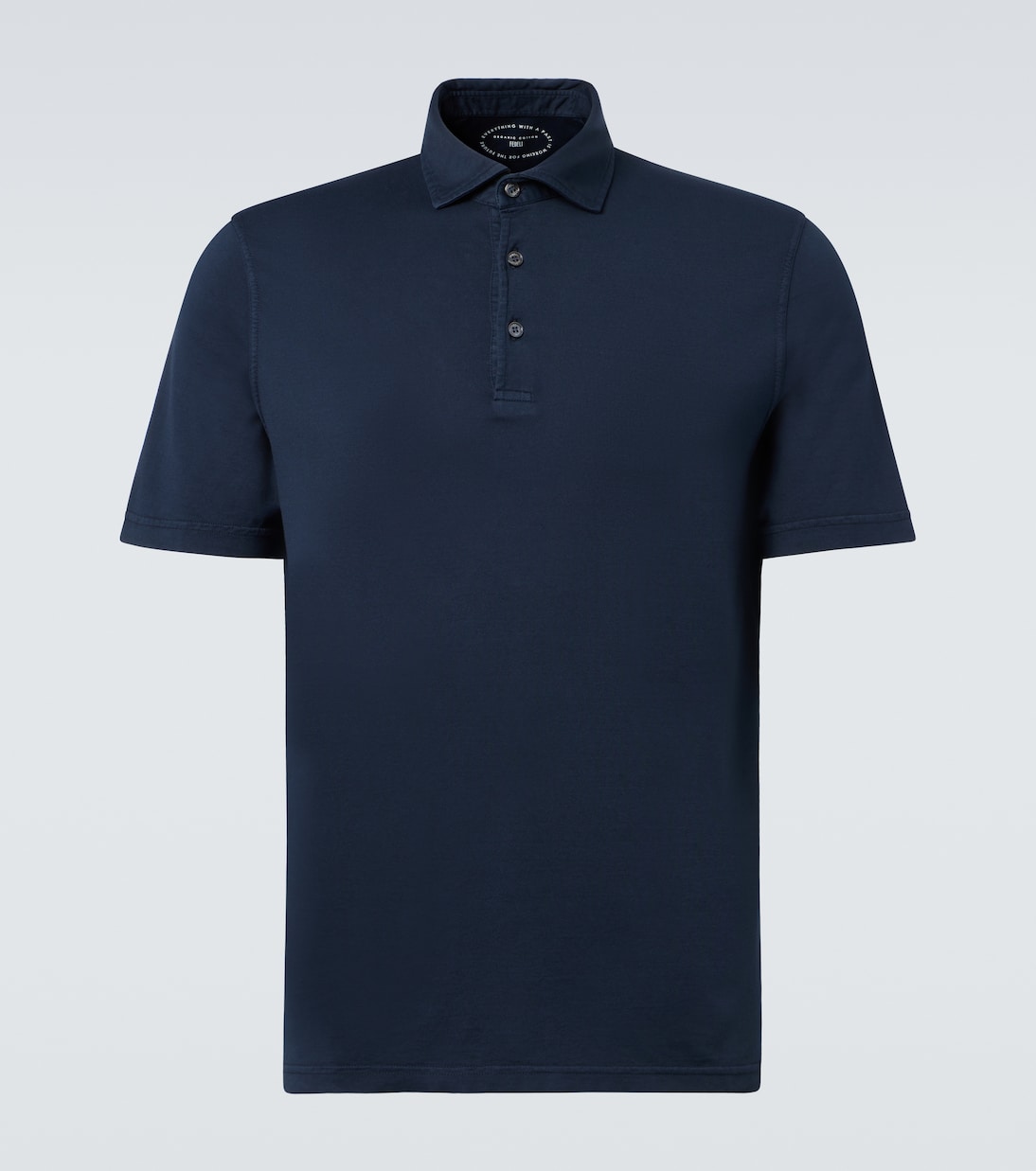 Fedeli - Cotton polo shirt