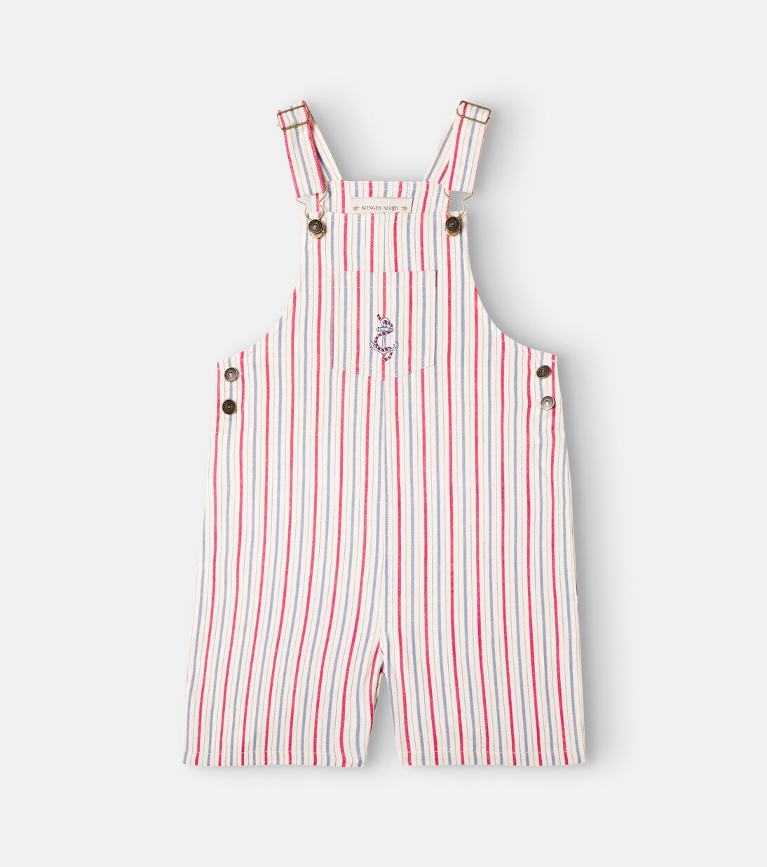 Konges Sløjd - Marlon striped cotton twill overalls