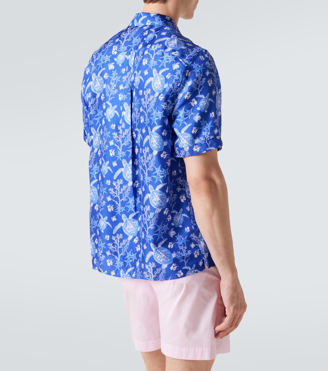 Vilebrequin - Charli printed silk bowling shirt