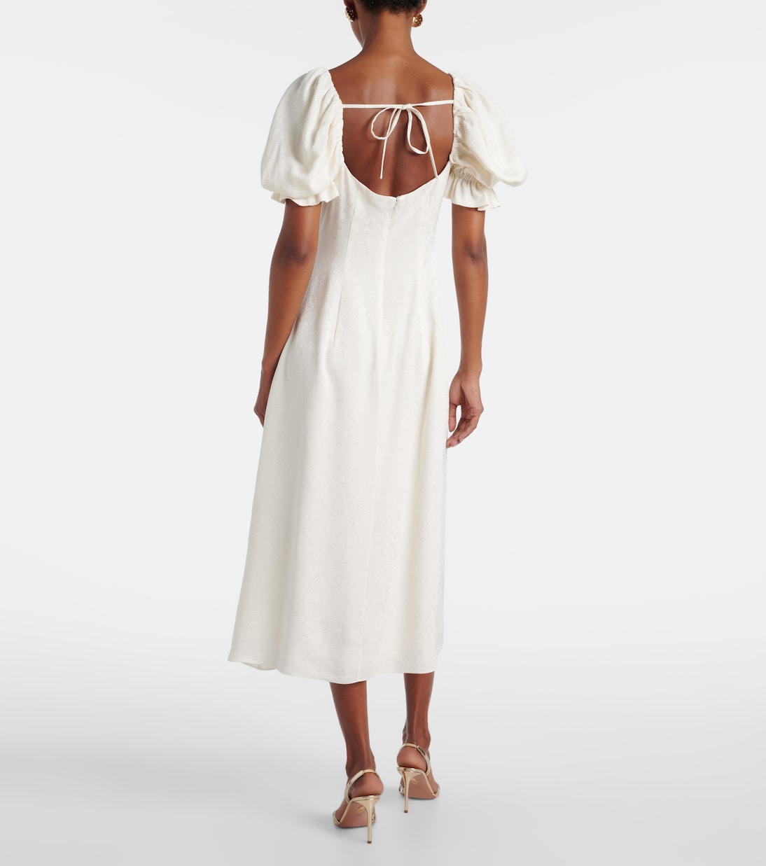 Markarian - Aila silk jacquard cocktail dress