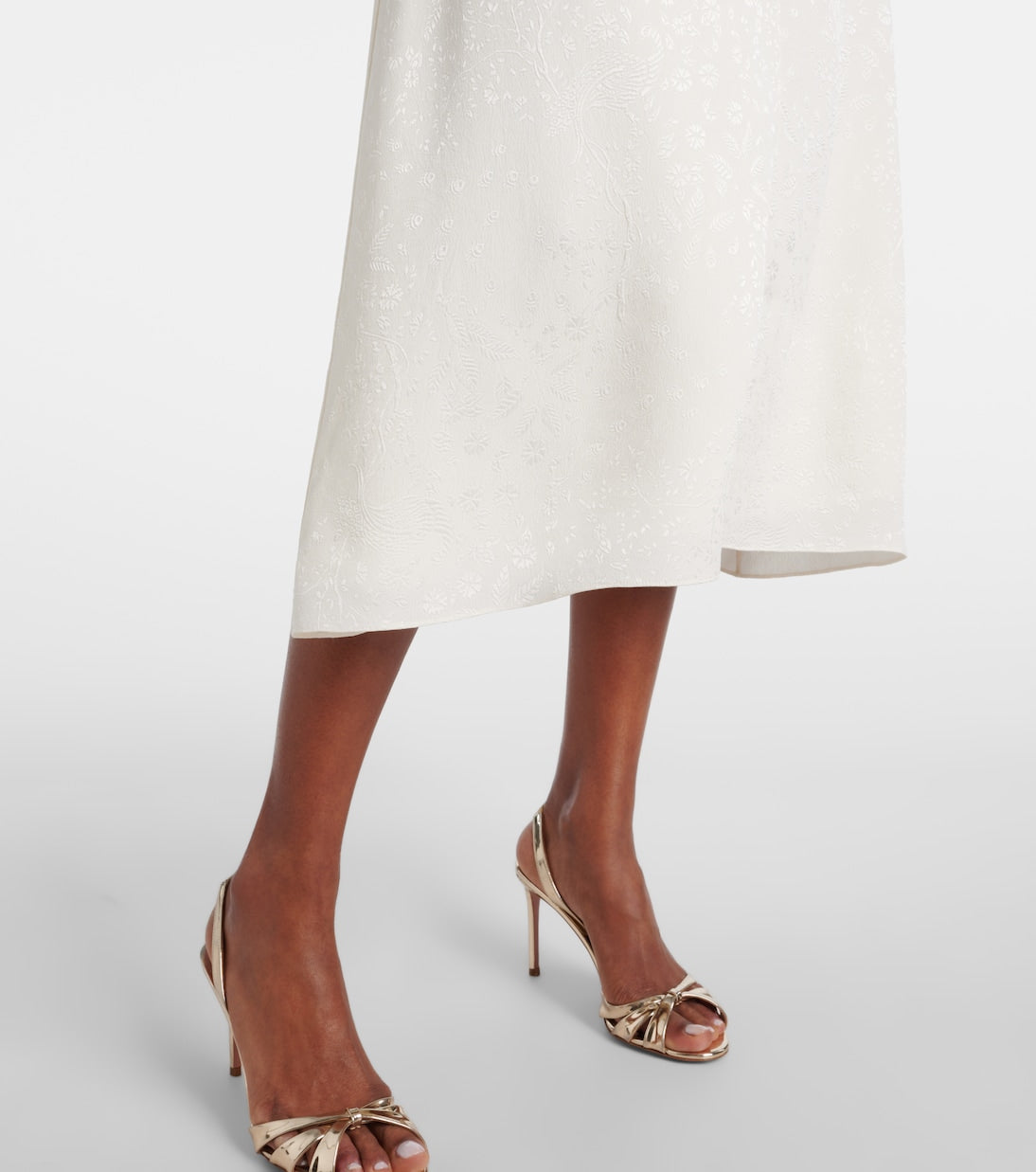 Markarian - Aila silk jacquard cocktail dress