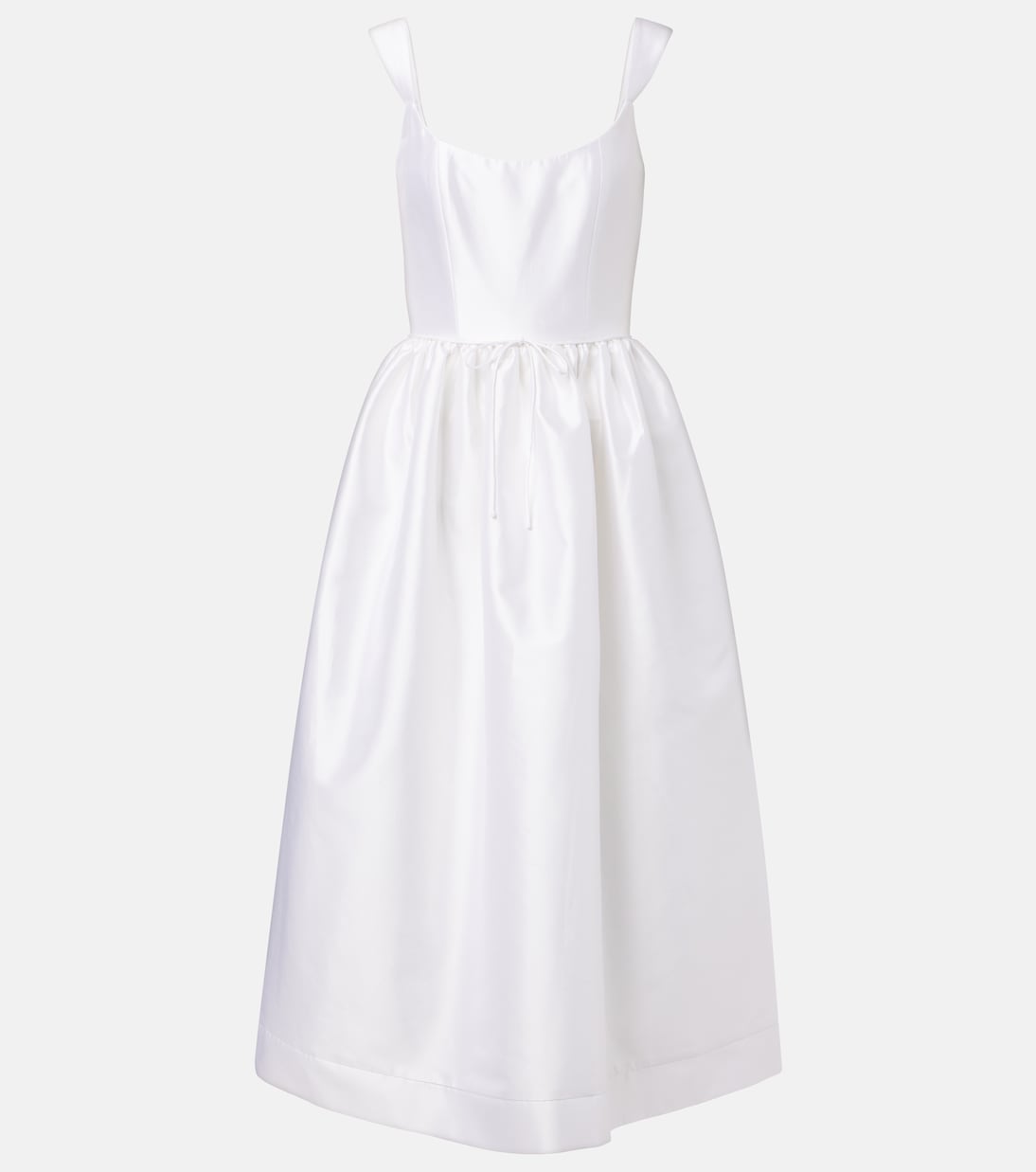 Markarian - Apple cotton and silk midi dress