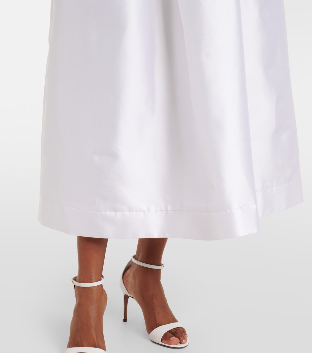 Markarian - Apple cotton and silk midi dress