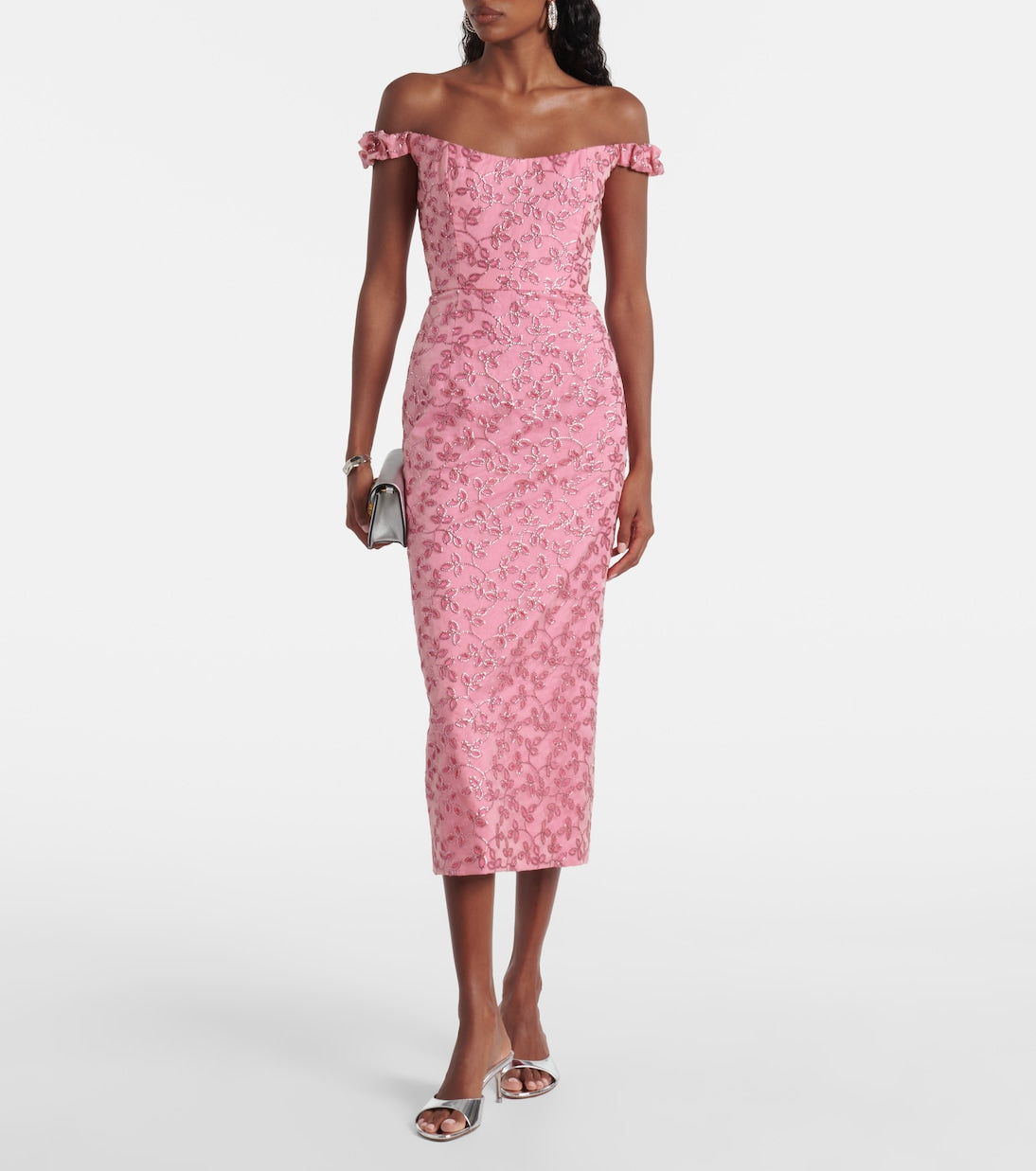 Markarian - Amina sequined midi dress