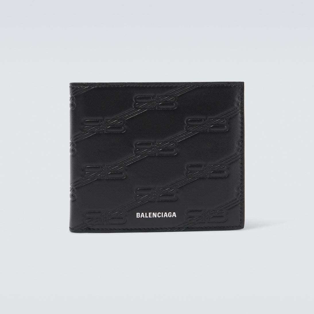 Balenciaga - BB debossed bifold wallet