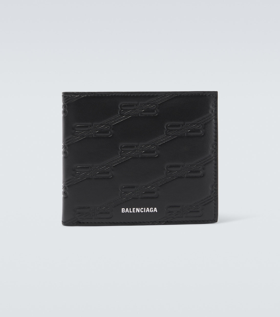 Balenciaga - BB debossed bifold wallet
