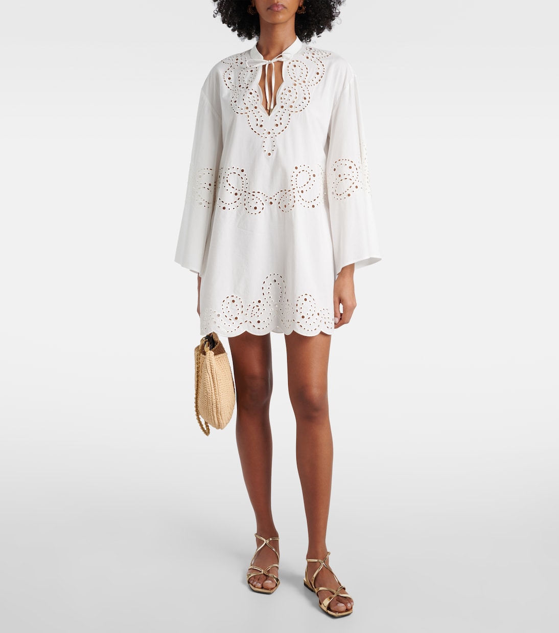Simkhai - Sarina broderie anglaise minidress