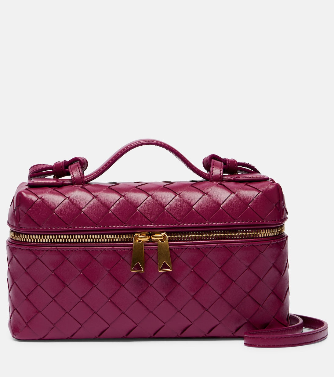Bottega Veneta - Bang Bang Intrecciato leather vanity bag