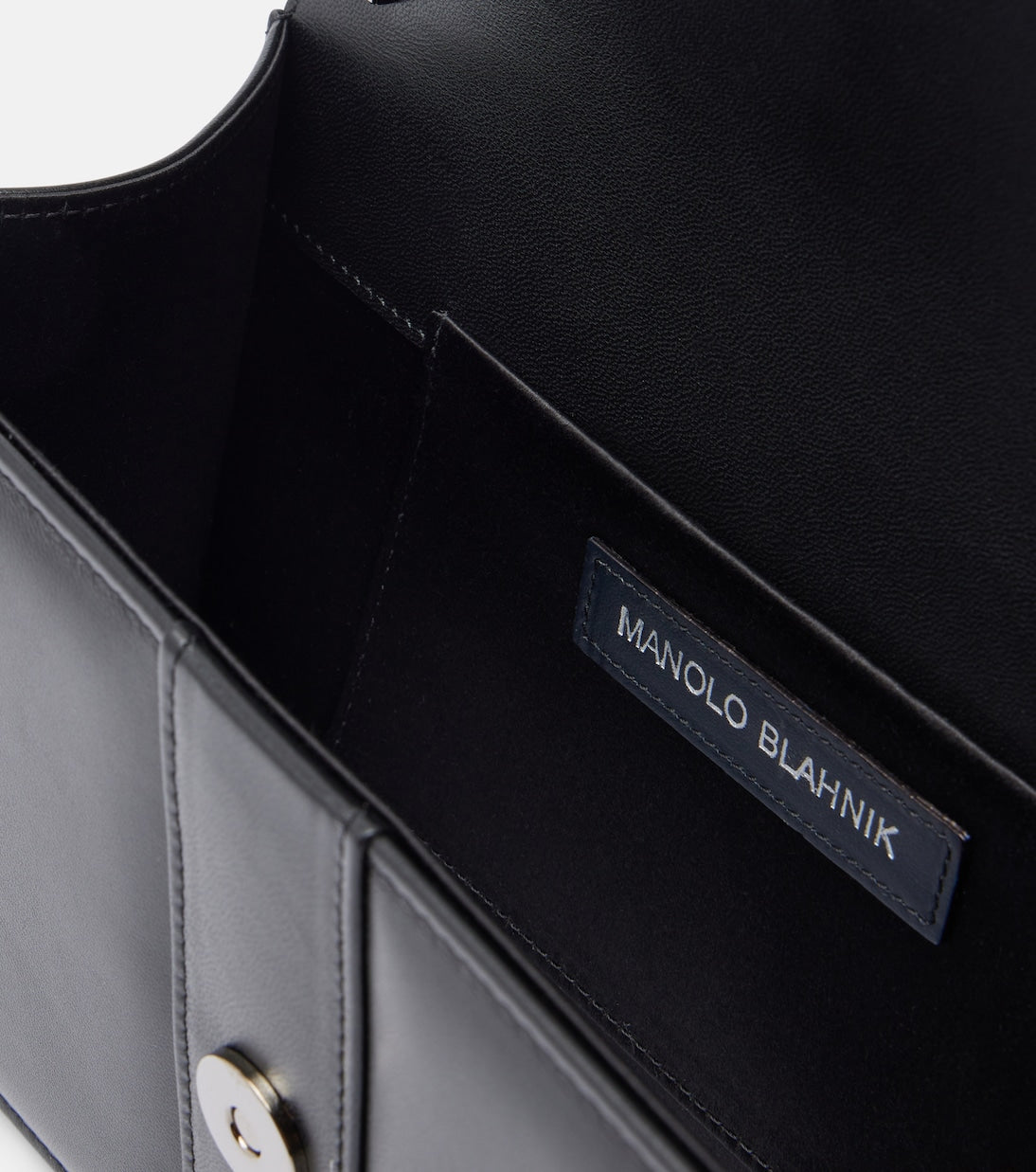 Manolo Blahnik - Maygot leather clutch