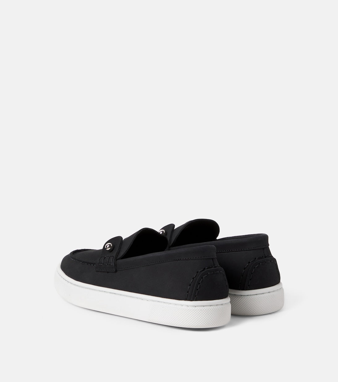 Christian Louboutin Kids - Chambelikid suede loafers