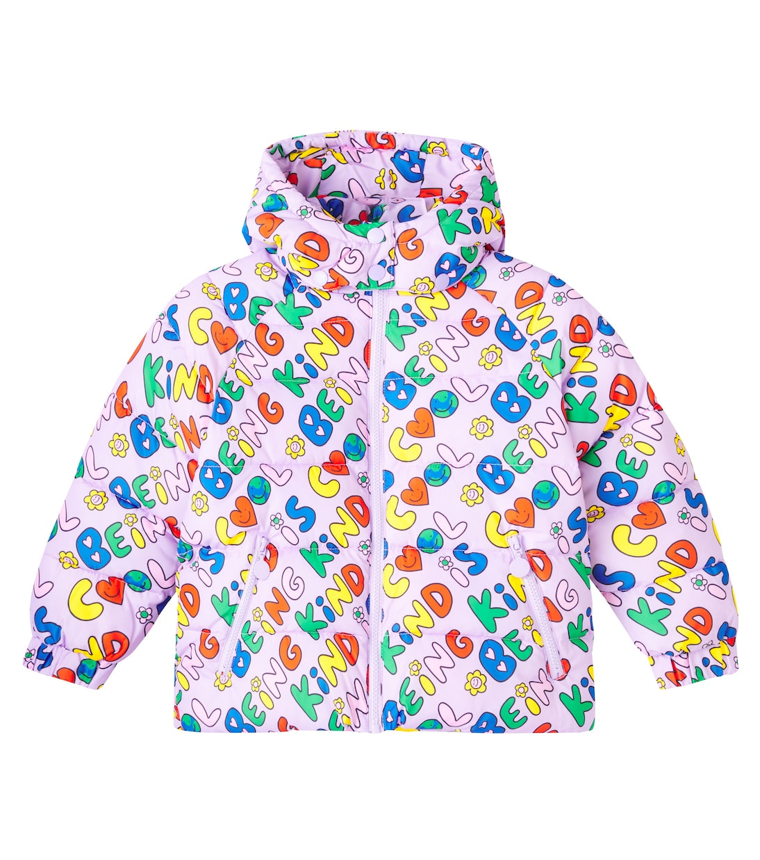 Stella McCartney Kids - Printed puffer jacket