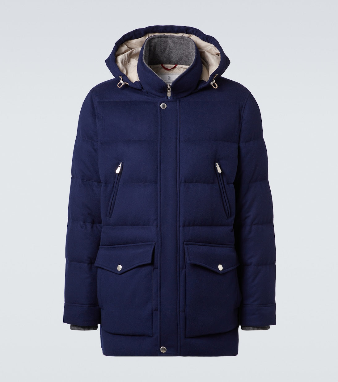 Brunello Cucinelli - Wool flannel down jacket