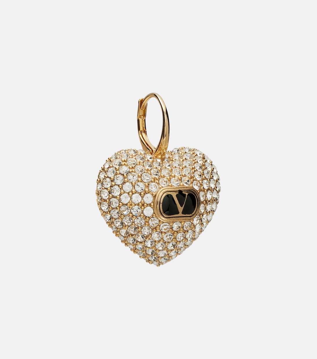 Valentino Garavani - Cœur Royale crystal-embellished earrings