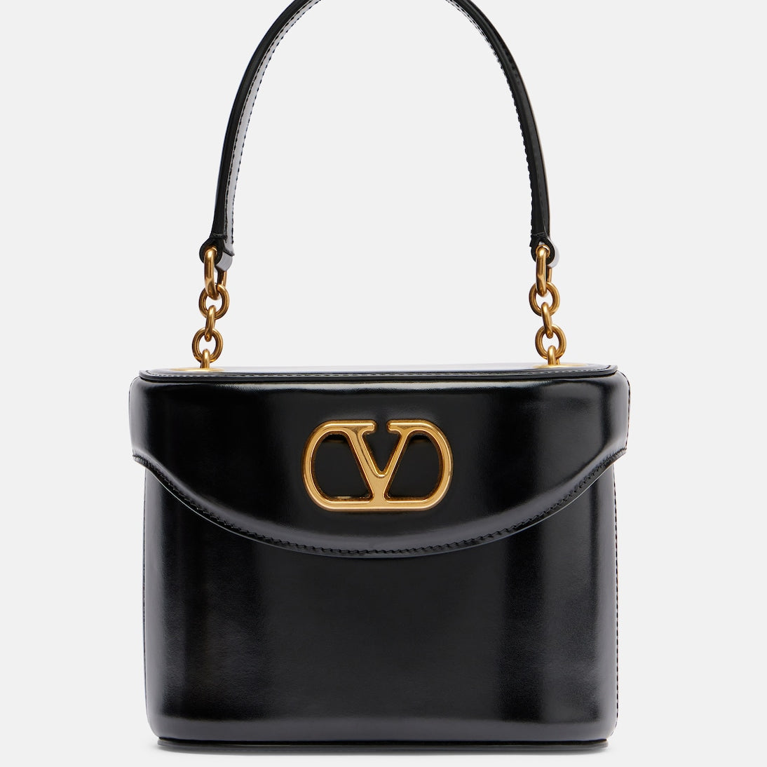 Valentino Garavani - Vain VLogo leather vanity bag