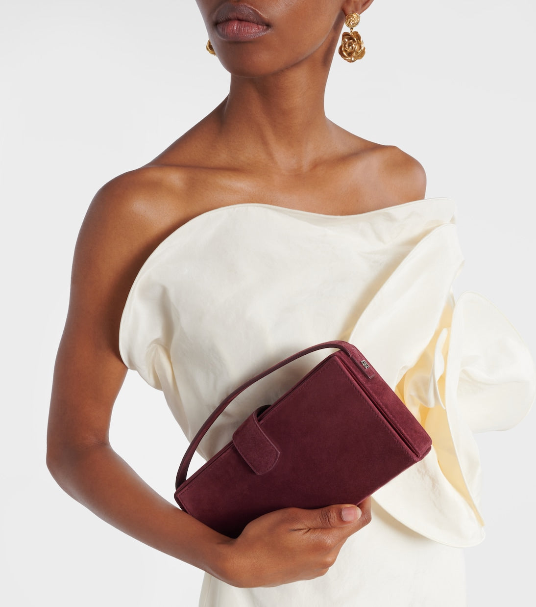 Magda Butrym - Apolonia suede clutch