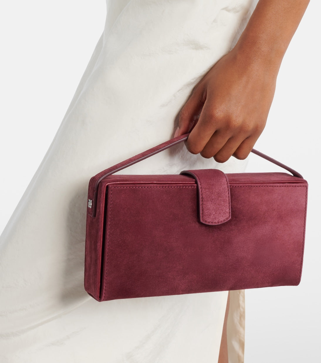 Magda Butrym - Apolonia suede clutch