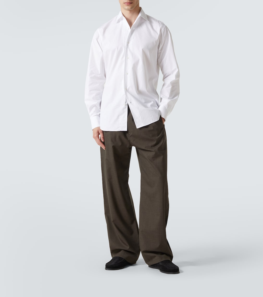 Saman Amel - Cotton poplin shirt