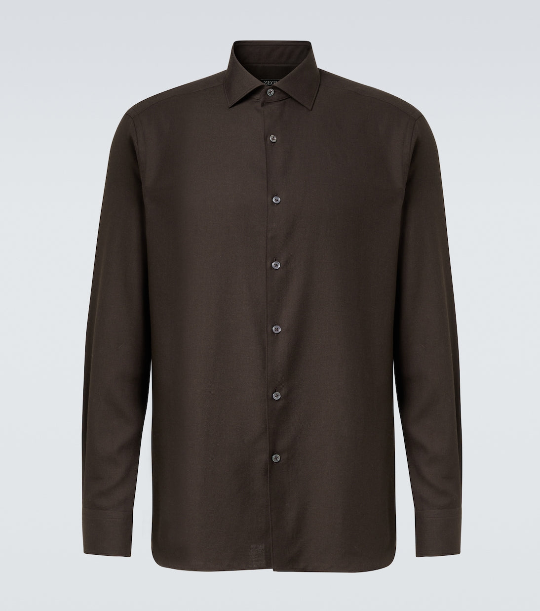 Zegna - Cotton and cashmere shirt