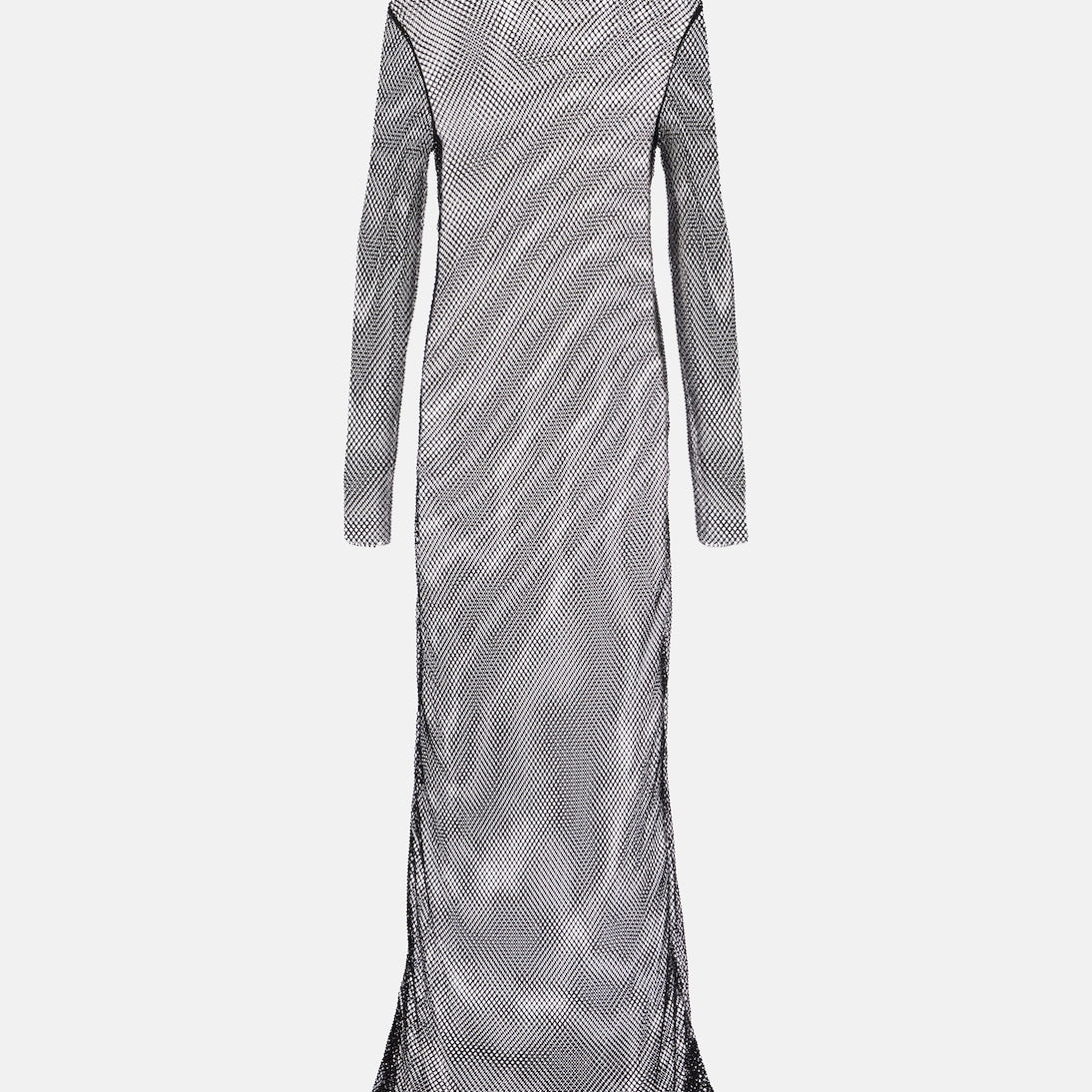 Tove - Embellished mesh maxi dress