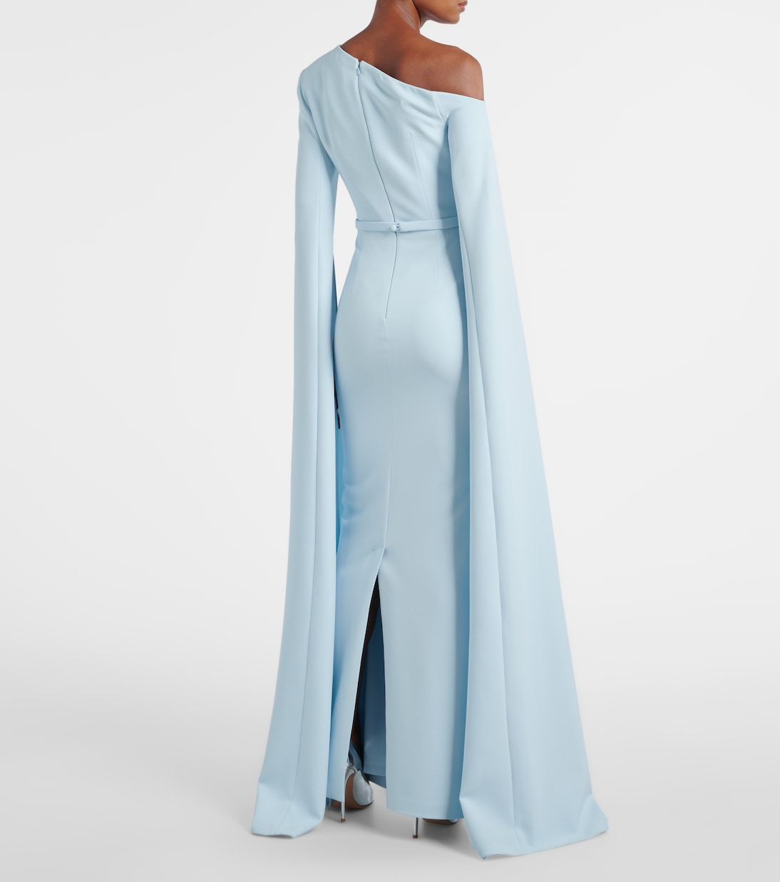 Safiyaa - Rinna embellished crêpe gown