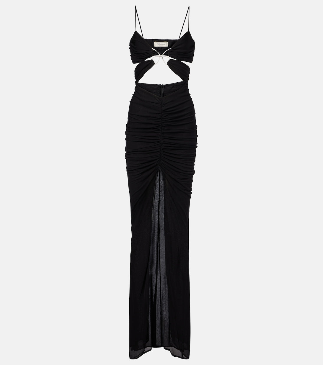 Blumarine - Cutout jersey gown