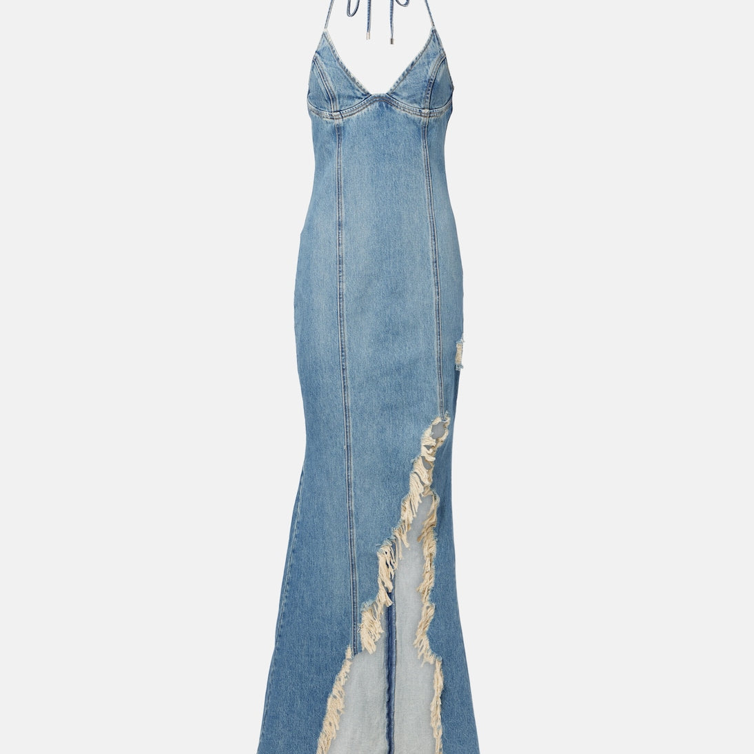 Blumarine - Denim maxi dress