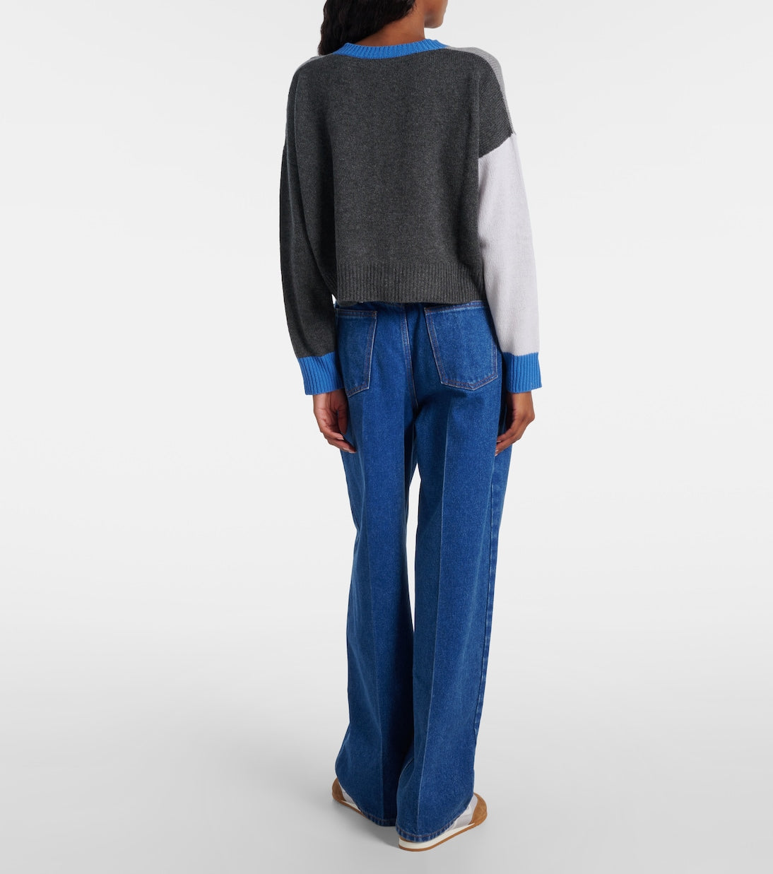 Marni - Colorblocked cashmere cardigan