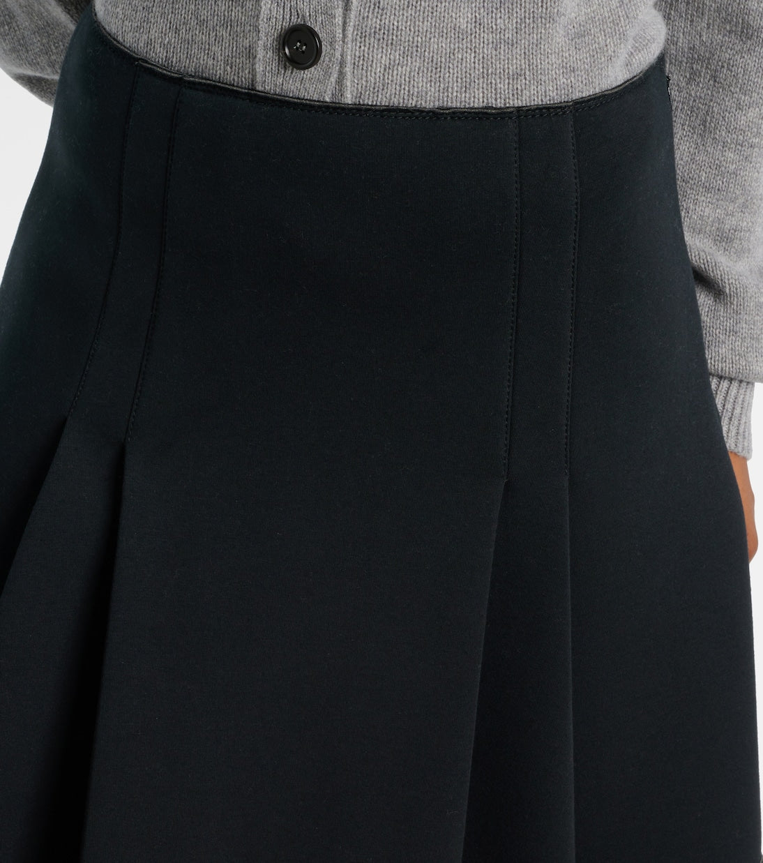 Marni - Tiered cotton-blend midi skirt