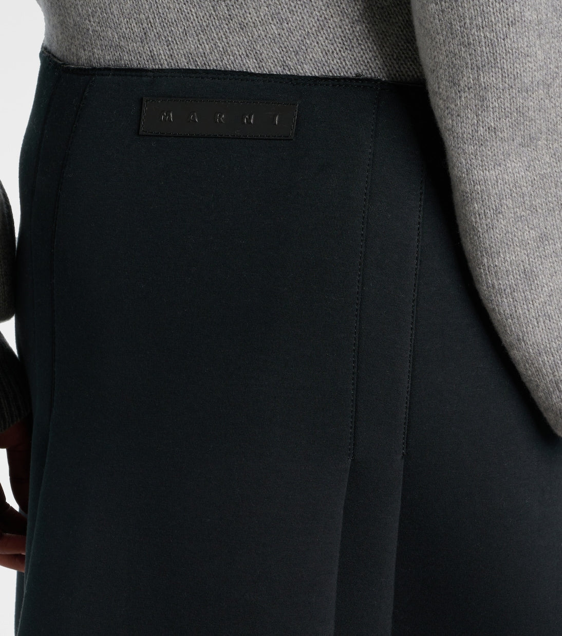 Marni - Tiered cotton-blend midi skirt