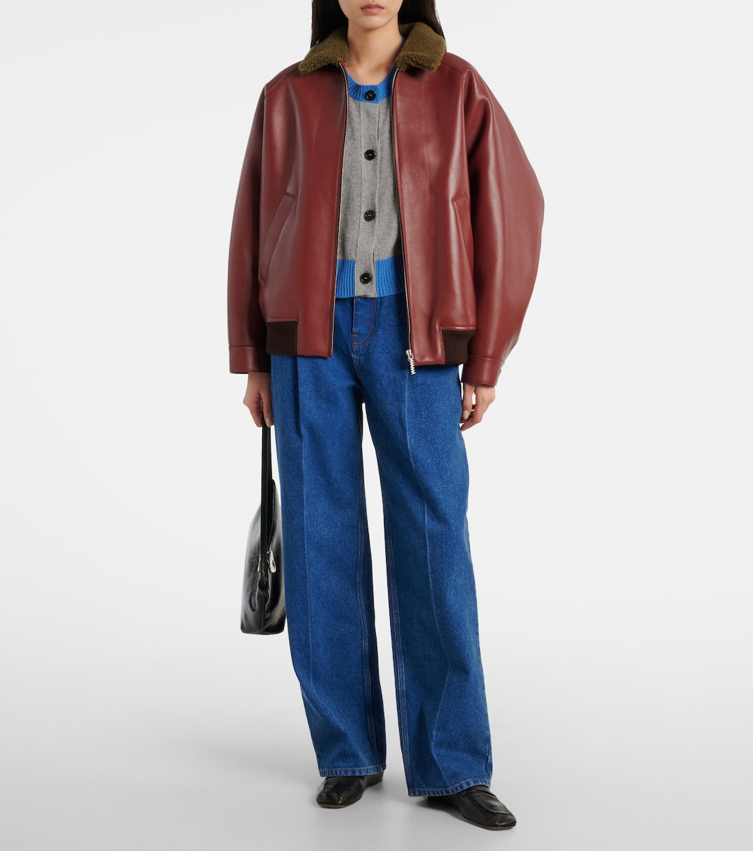 Marni - High-rise wide-leg jeans