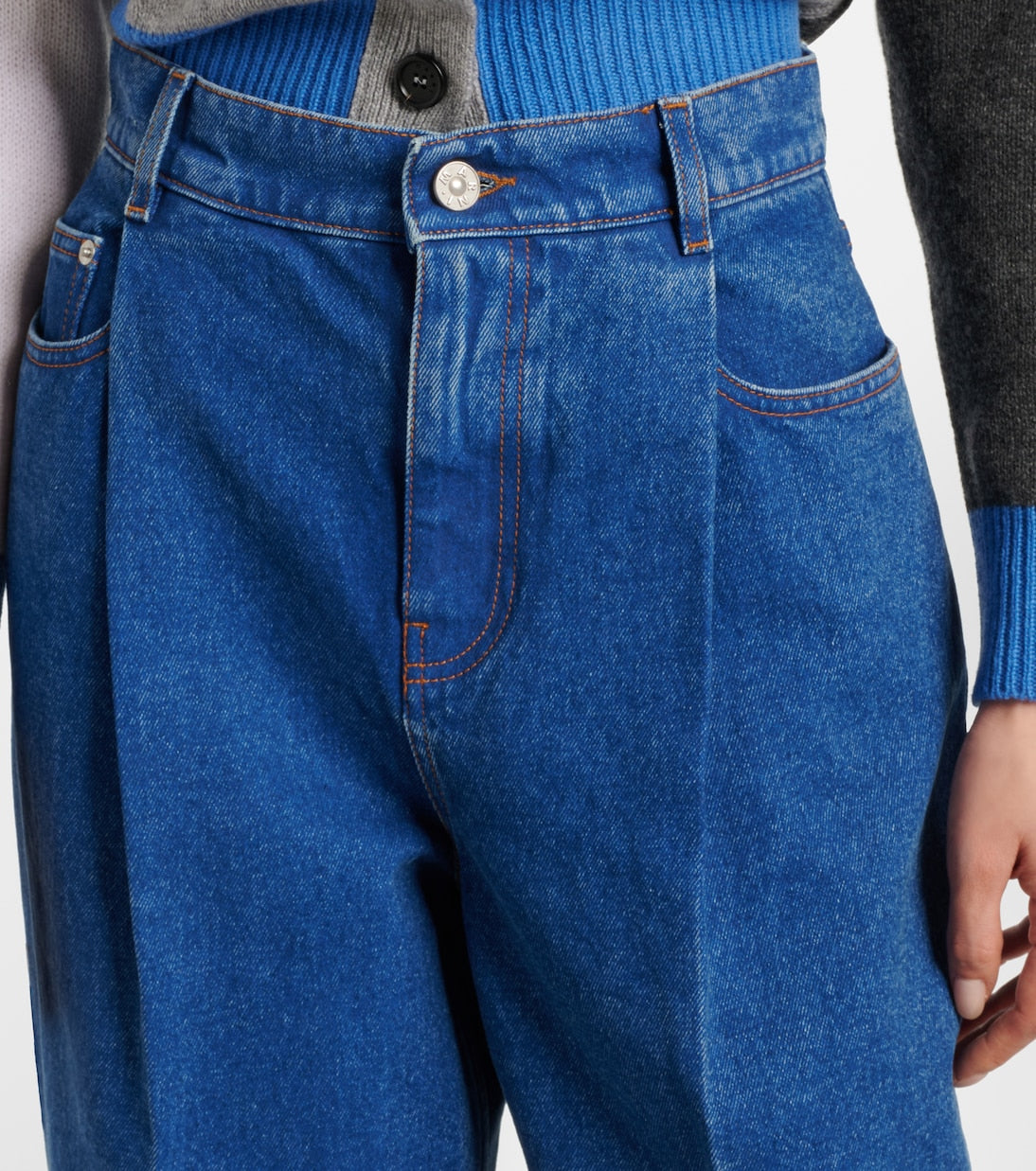 Marni - High-rise wide-leg jeans