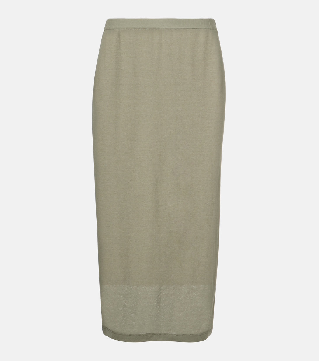 Vince - Cotton midi skirt