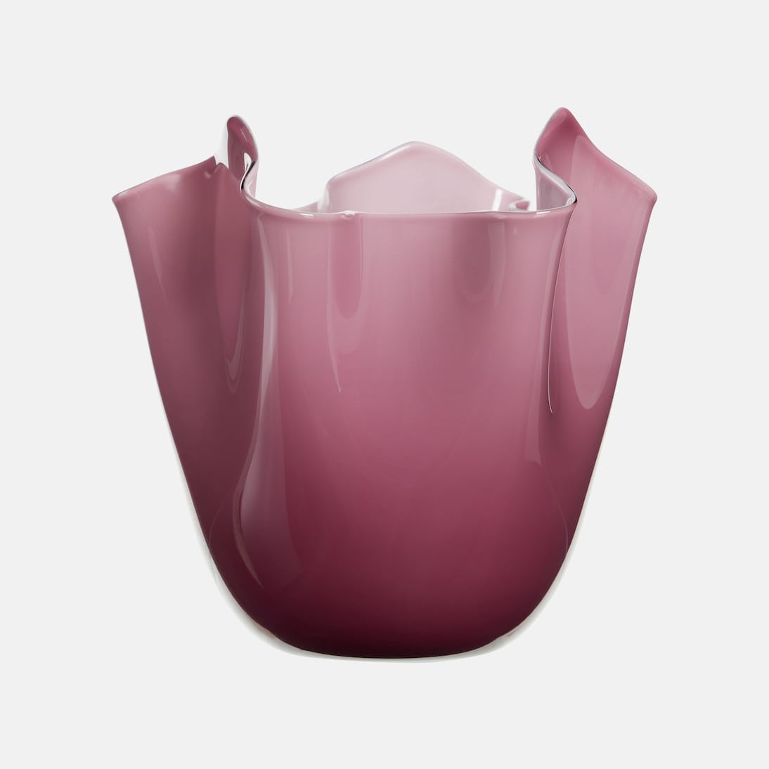 Venini - Fazzoletto Murano glass vase