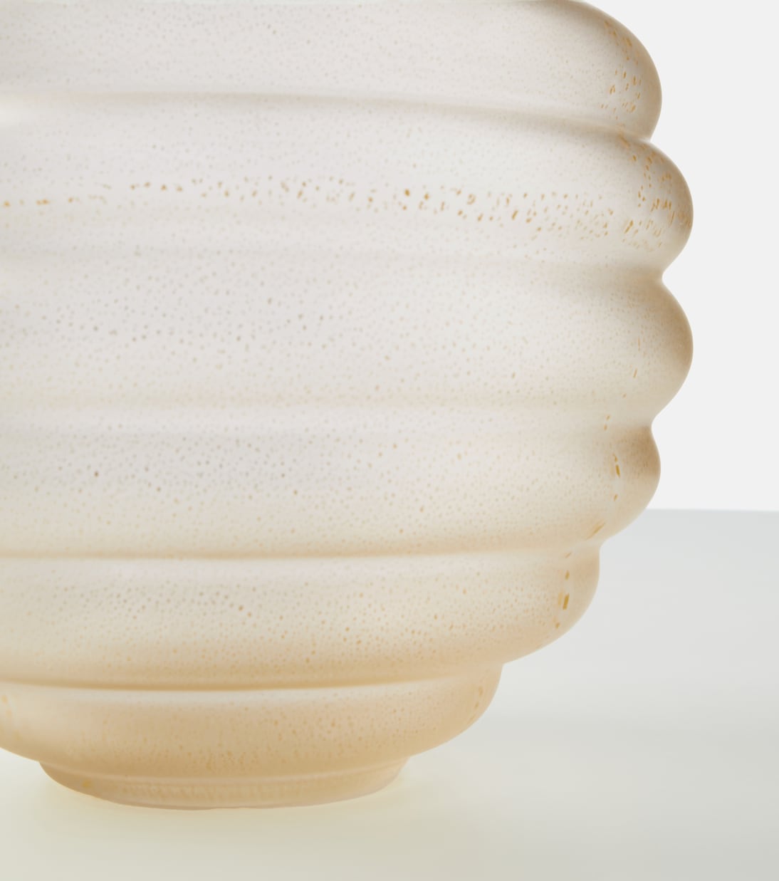 Venini - Frozen Murano glass vase by Napoleone Martinuzzi